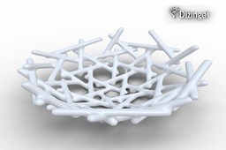 Sticks Bowl - Math Art by @Dizingof