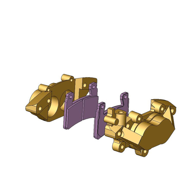 CBR929RR Left Caliper