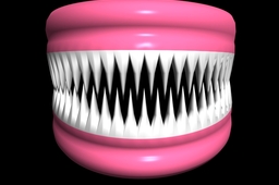 Scary jaws