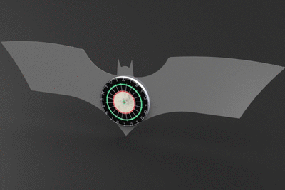 Batarang, "The Batboard", Batman's Throwing Board, like darts for throwing stars