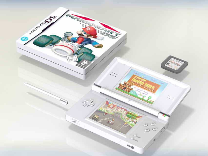 Nintendo DS 3D CAD Model Library GrabCAD