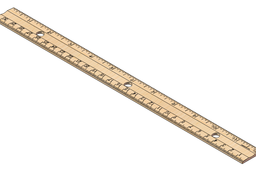 Ruler, Inch-Centimeter