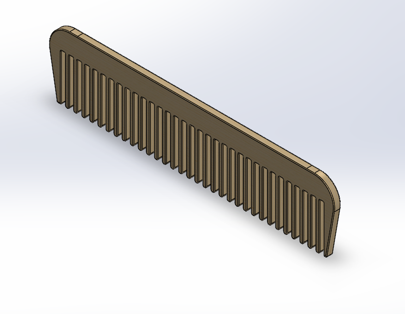 Wooden Comb