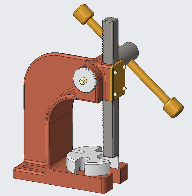 Arbor Press 3D CAD Model Library GrabCAD