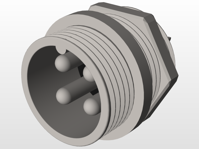 4 Pin Male Mic Jack
