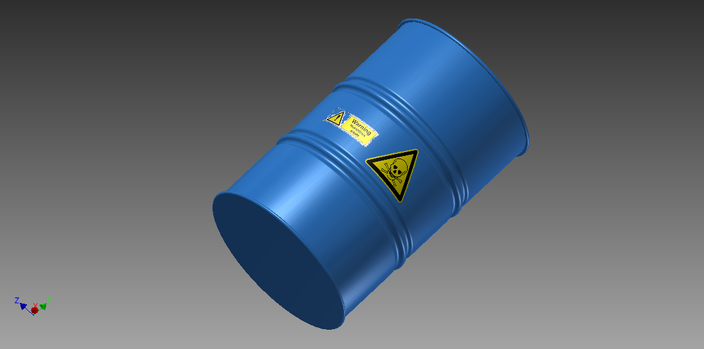 Barrels of hazardous waste