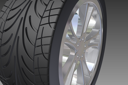 BMW toy wheel