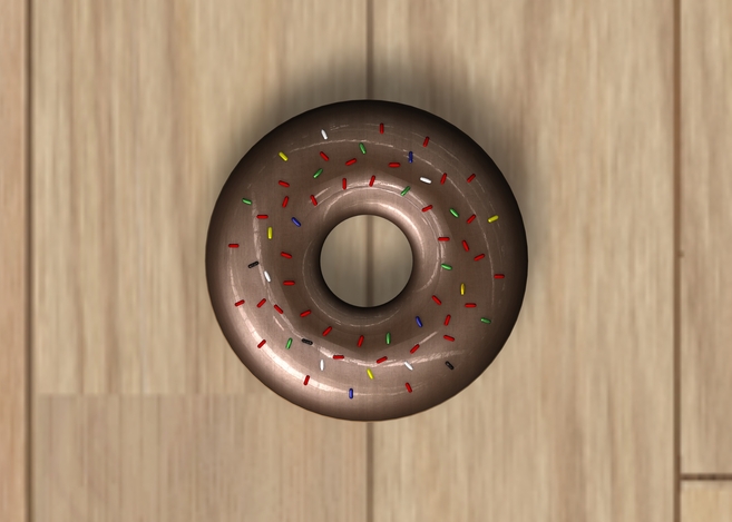 Donut with Sprinkles