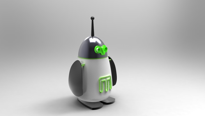 Penguin Makerbot Mascot