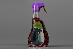 glass cleaner spray. 