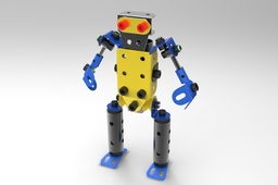 Mini metal robot - meccano