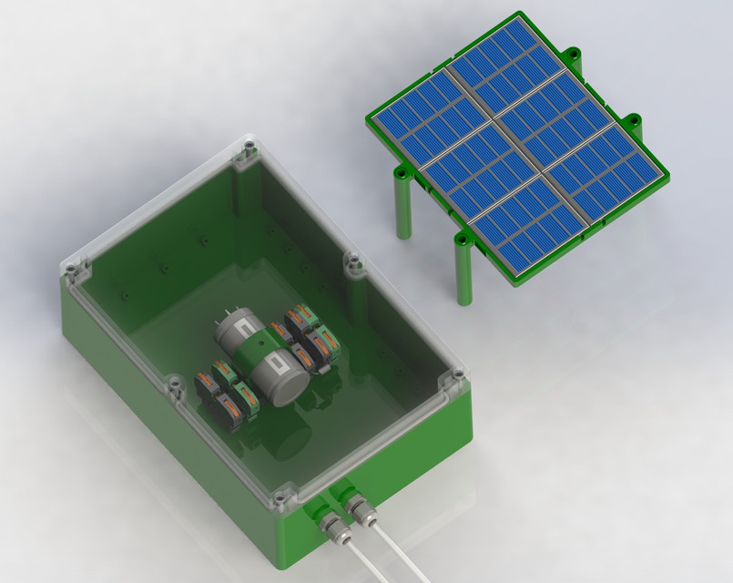 3V Open Circuit, Solar Panel, 3V Supercapacitor Enclosure, 44 OFF