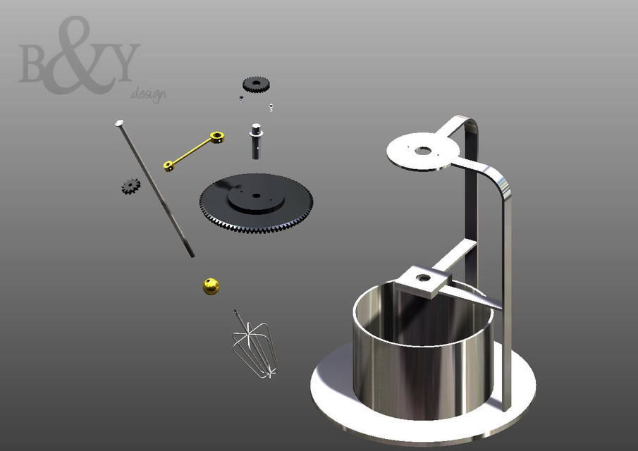 MIXER 3D CAD Model Library GrabCAD