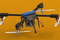 Netra UAV (unmanned aerial vehicle) in solidworks 2012