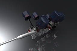 V8 Crankshaft & Pistons