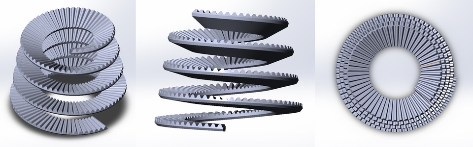 Helix-Bevel Gears-Spiralno-konusna zupcanica-Full view