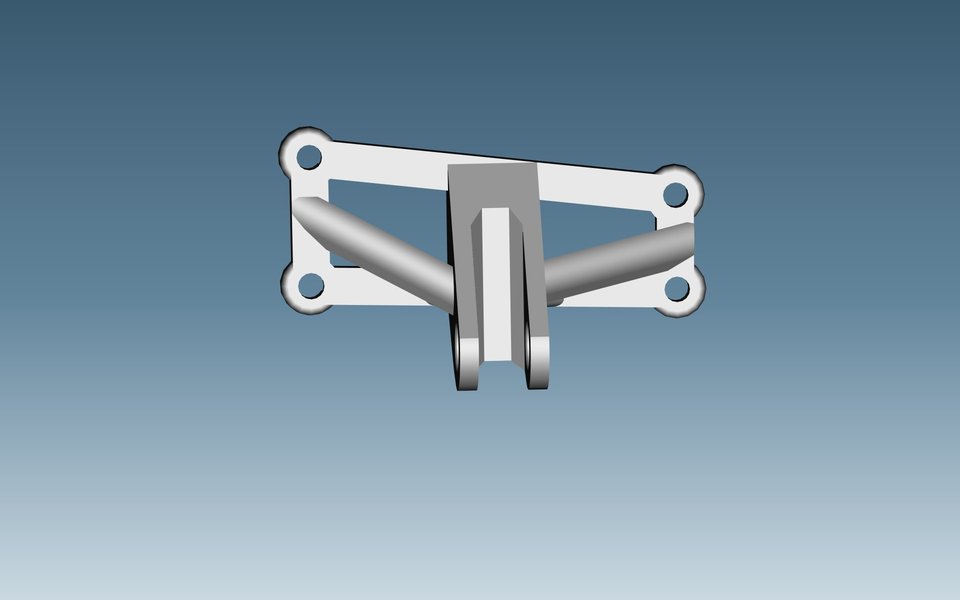 Jet engine bracket