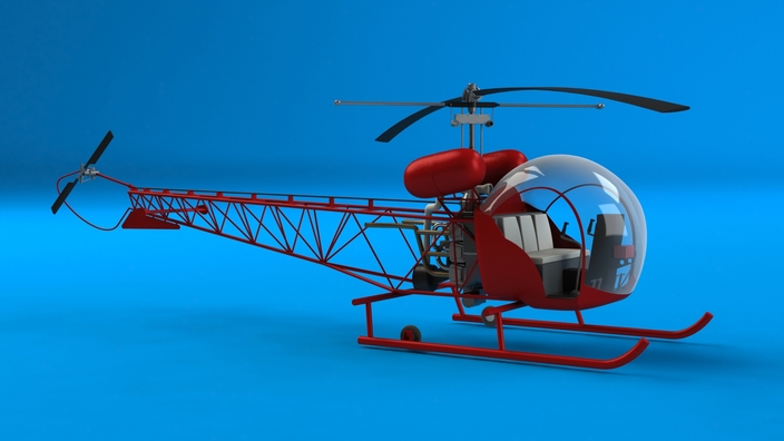 Bell 47 Helicopter