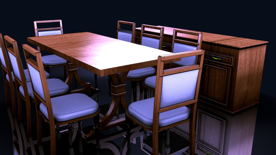 DINING ROOM SET   IVAN ANT