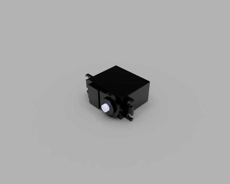 servo motor arduino model solidworks