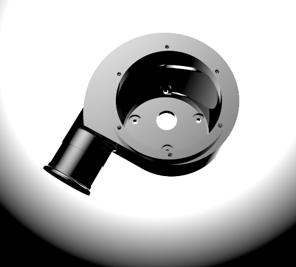 turbine housing 3D CAD Model Library GrabCAD