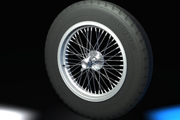 18 inch wheel for 1948 MG TC.