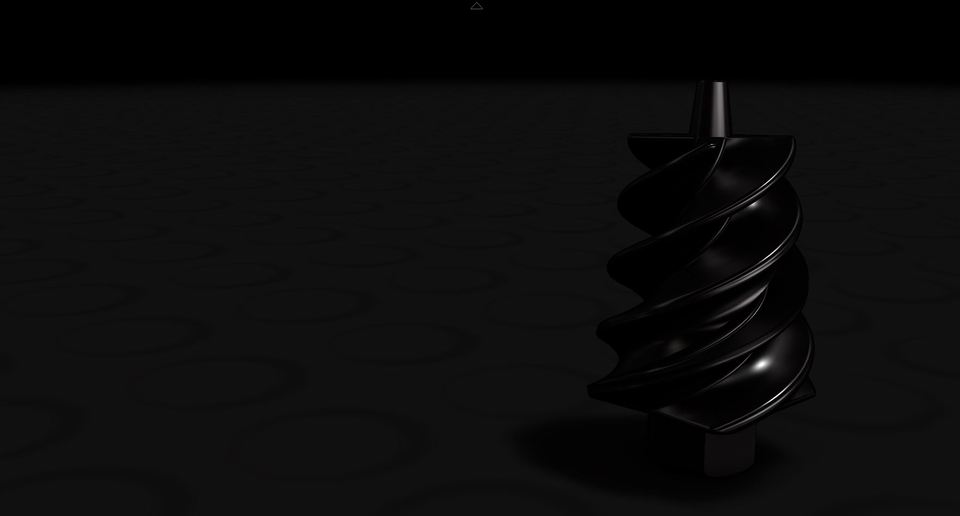 MEAT MICER SCREW 3D CAD Model Library GrabCAD