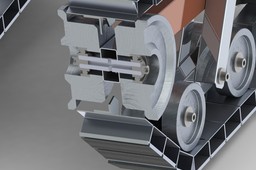 mine sweeper robot