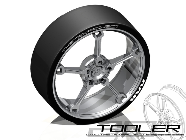 Tooler wheel rim.