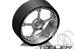 Tooler wheel rim.