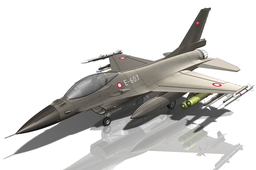 F-16 Jet after Dan Lavoie tutorial