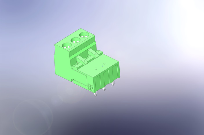 MSTB 2,5_3_ST_1754465 + MSTB 2,5_ 3_G_1754452 (Phoenix Contact) - STEP ...