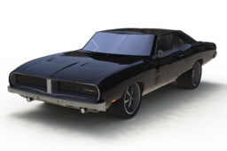 Muscle car ’69 Charger RT