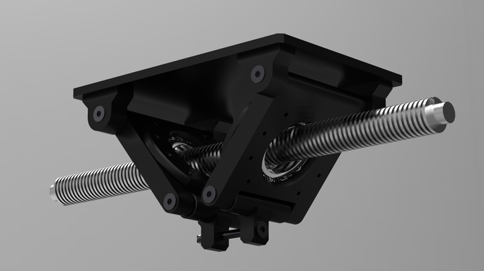 DIY Ballnut using roller bearings