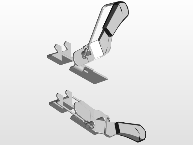 Fastening handle
