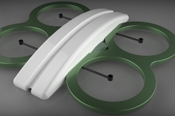 Quadcopter Base for 3D Printing Event Challenge 2nd edition