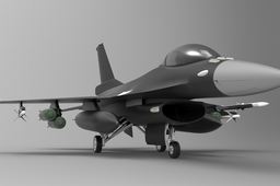 F-16 jet by Steen Winther
