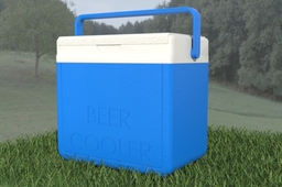 Beer Cooler, good for renders at picniks next to streams, fishing ads good model.