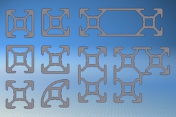 Bosch Rexroth Entire 20x20 Profiled Aluminum Family