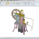 Rider Ericsson Hot air domestic pumping engine