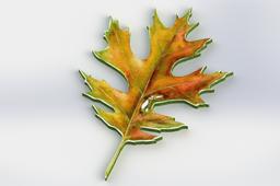 Oak leaf lapel pin{​Unfinished}​