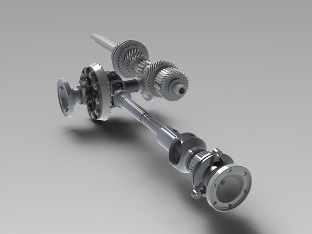 Audi Quattro 016 Gearbox