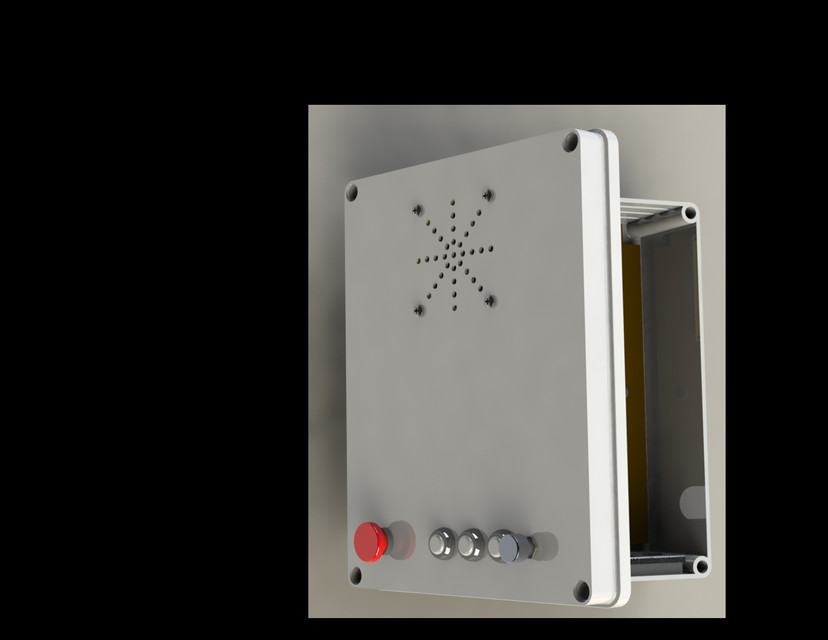 Home Automation Box 3D CAD Model Library GrabCAD