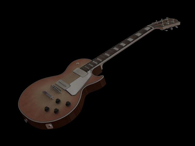 les paul style guitar