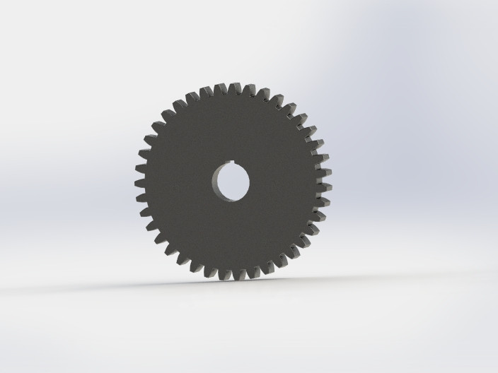Equation Driven Involute Gear 3D CAD Model Library GrabCAD