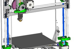 3D printer - PRUSA i3.2 LASERCUT