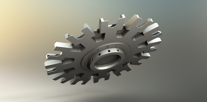 Rotary Carousell Disc