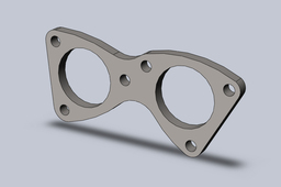 Porsche 968 flange