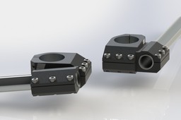 Adjustable Clip-on Handlebars