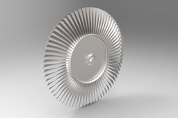 Turbine Blisk (Bladed Disk)